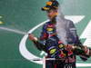 GP GIAPPONE, 13.10.2013- Gara, 1st position Sebastian Vettel (GER) Red Bull Racing RB9 e secondo Mark Webber (AUS) Red Bull Racing RB9 