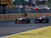 GP GIAPPONE, 13.10.2013- Gara, Jenson Button (GBR) McLaren Mercedes MP4-28 overtakes Felipe Massa (BRA) Ferrari F138 