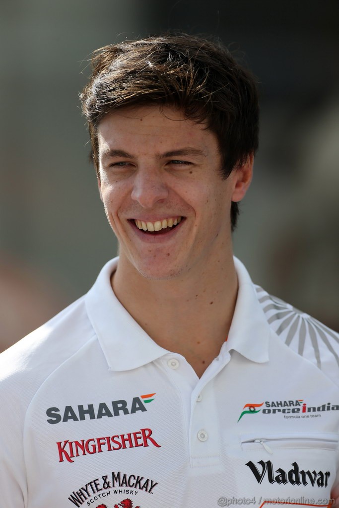 GP GIAPPONE, 10.10.2013- James Calado (GBR) Sahara Force India Third Driver 