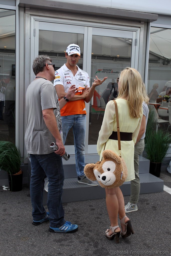 GP GIAPPONE, 10.10.2013- Adrian Sutil (GER), Sahara Force India F1 Team VJM06 