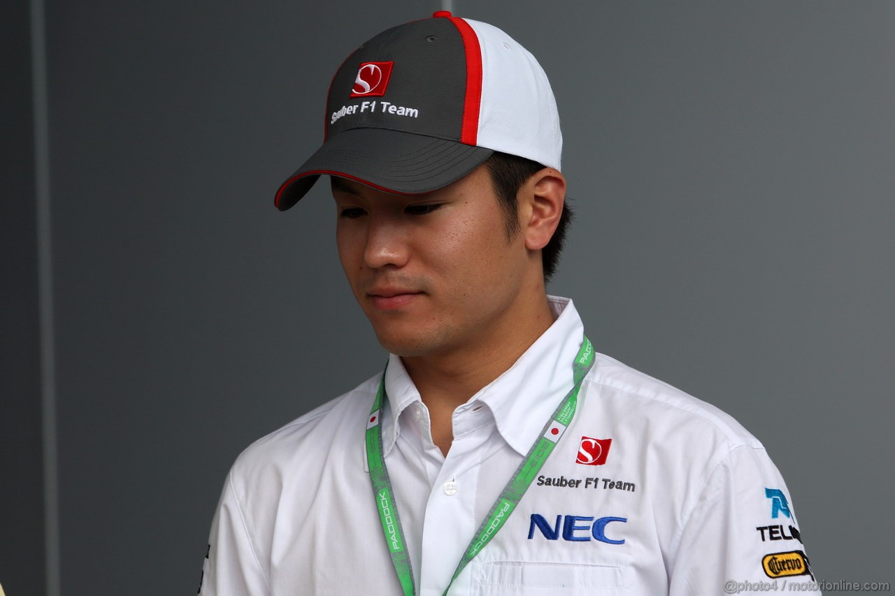 GP GIAPPONE, 10.10.2013- Kimiya Sato (JAP) Test driver, Lotus F1 Team E21
