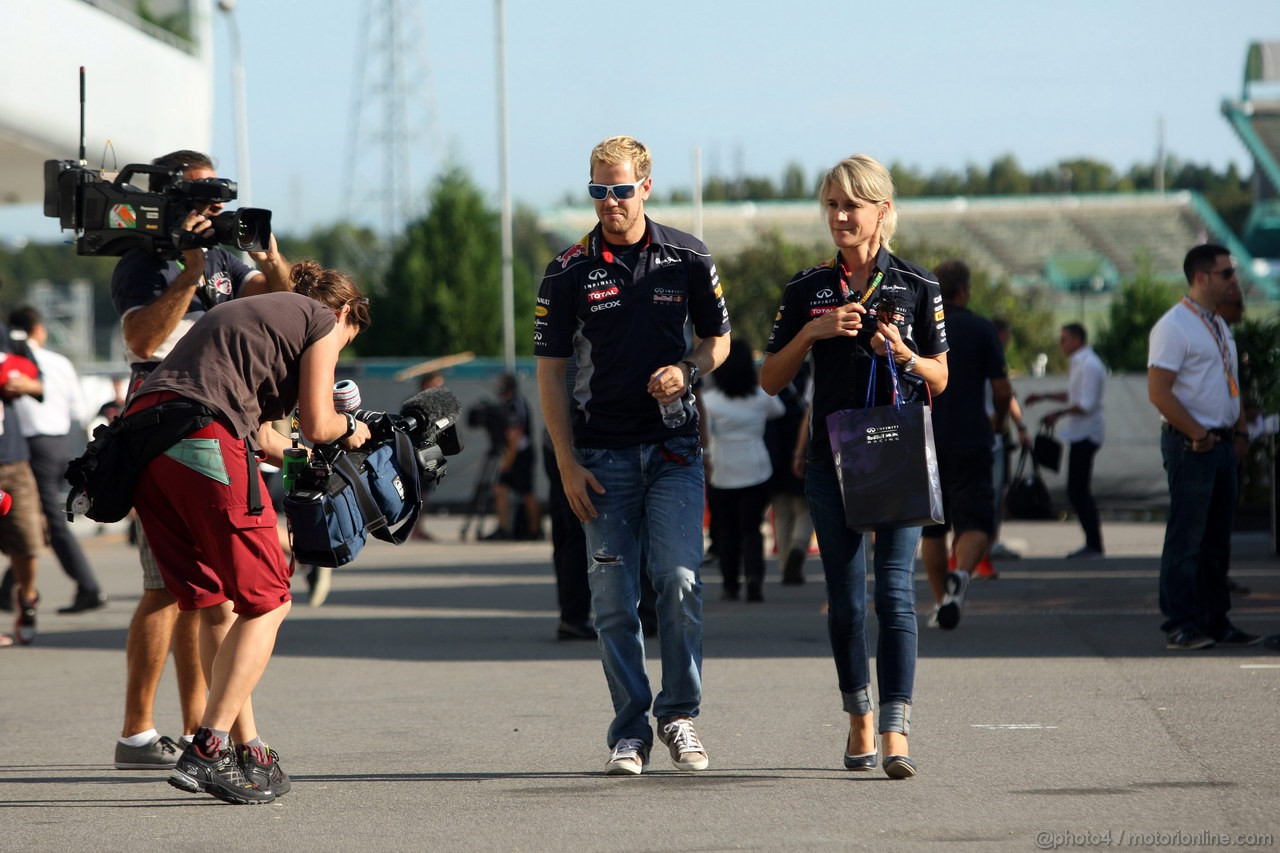 GP GIAPPONE, 10.10.2013- Sebastian Vettel (GER) Red Bull Racing RB9