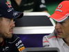GP GIAPPONE, 10.10.2013- Conferenza Stampa, Sebastian Vettel (GER) Red Bull Racing RB9 e Jenson Button (GBR) McLaren Mercedes MP4-28 