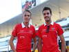 GP GIAPPONE, 10.10.2013- Max Chilton (GBR), Marussia F1 Team MR02 e Jules Bianchi (FRA) Marussia F1 Team MR02 