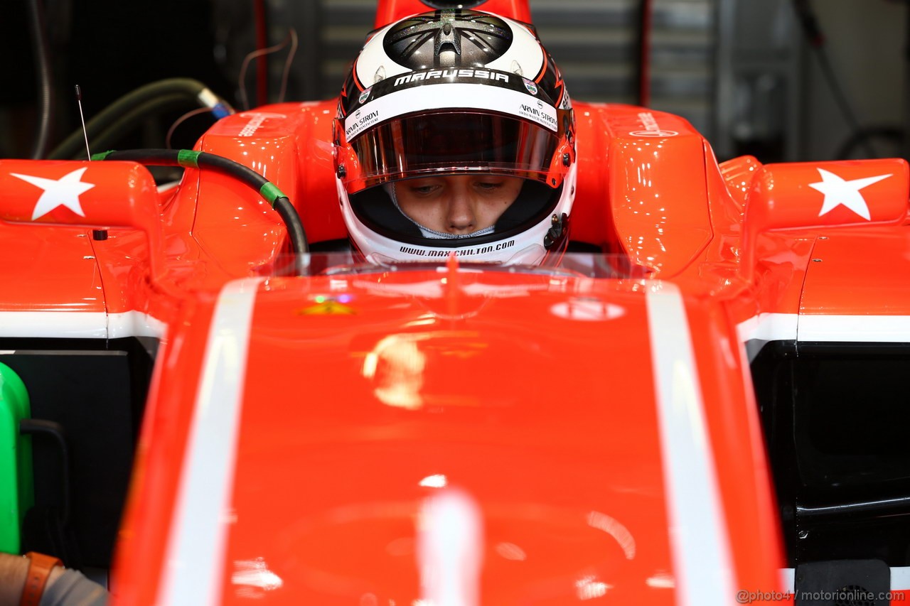 GP GIAPPONE, 12.10.2013- Prove Libere 3, Max Chilton (GBR), Marussia F1 Team MR02 
