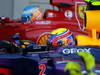 GP GIAPPONE, 12.10.2013- Qualifiche, Mark Webber (AUS) Red Bull Racing RB9 e Fernando Alonso (ESP) Ferrari F138 