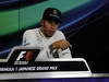 GP GIAPPONE, 12.10.2013- Qualifiche, Conferenza Stampa, Lewis Hamilton (GBR) Mercedes AMG F1 W04 