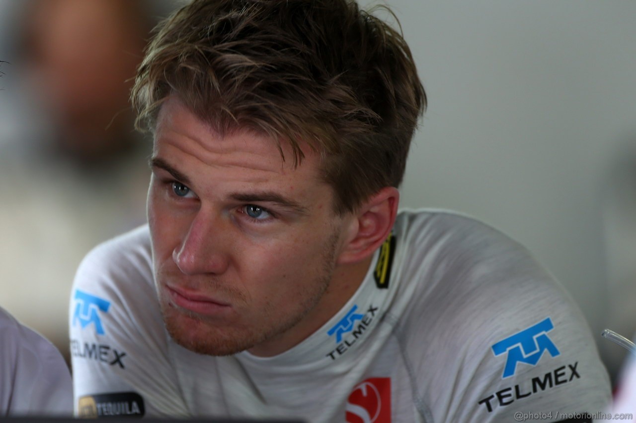 GP GIAPPONE, 11.10.2013- Prove Libere 1, Nico Hulkenberg (GER) Sauber F1 Team C32 