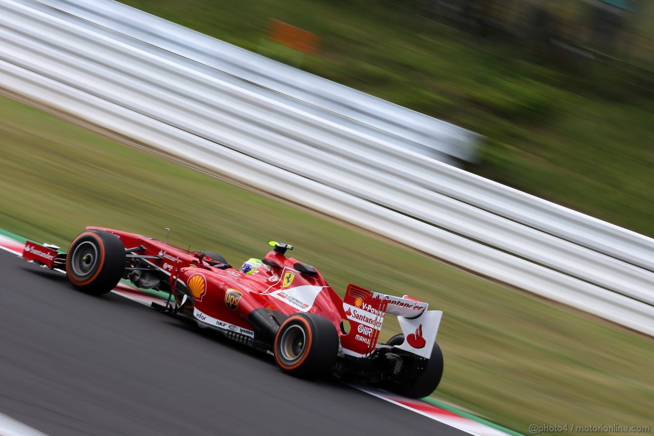 GP GIAPPONE, 11.10.2013- Prove Libere 1, Felipe Massa (BRA) Ferrari F138 