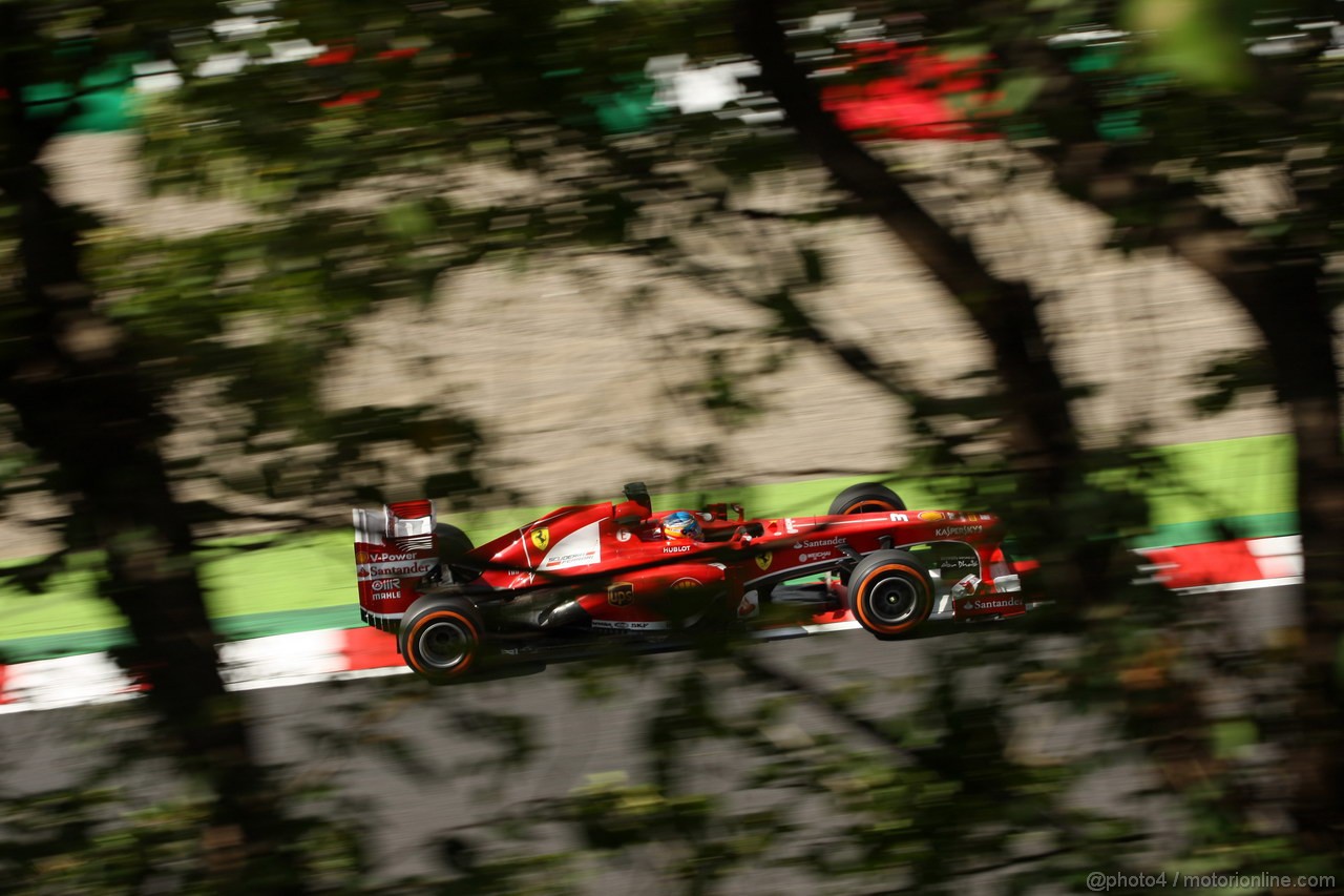 GP GIAPPONE, 11.10.2013- Prove Libere 1, Fernando Alonso (ESP) Ferrari F138 