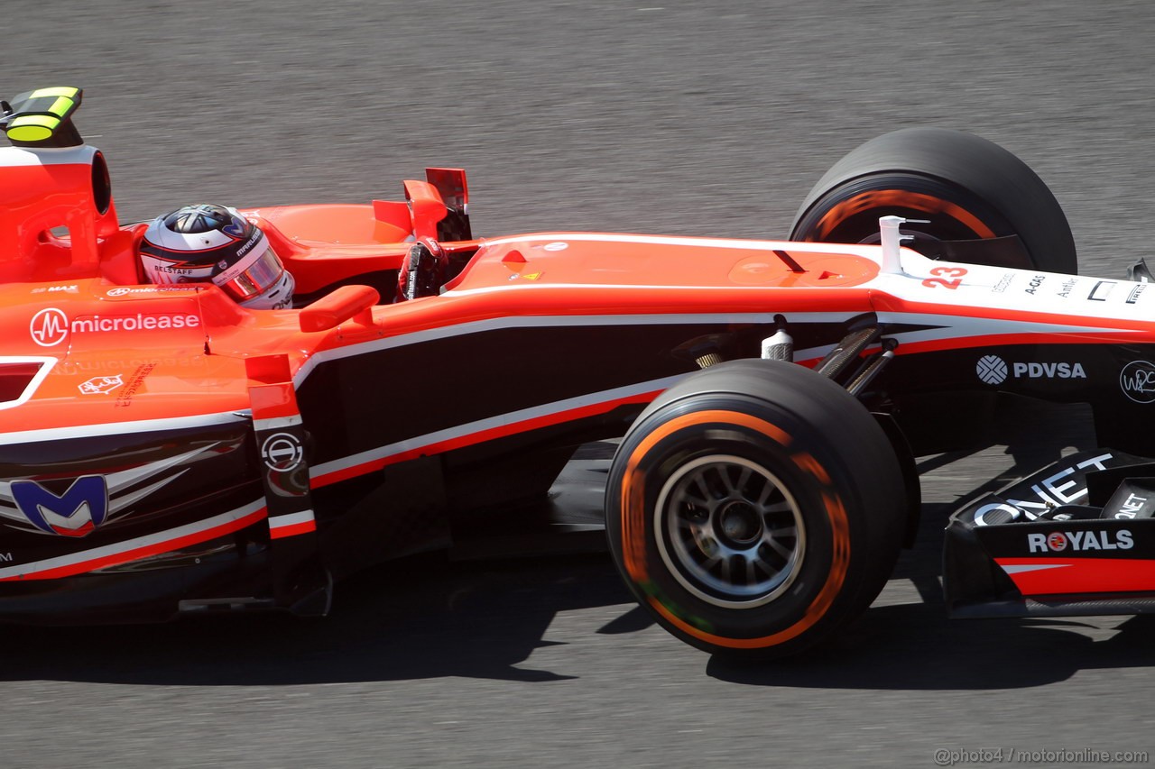 GP GIAPPONE, 11.10.2013- Prove Libere 1, Max Chilton (GBR), Marussia F1 Team MR02 