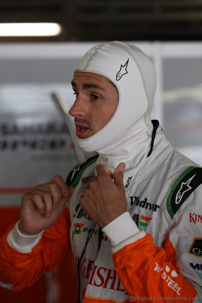 GP GIAPPONE, 11.10.2013- Prove Libere 1, Adrian Sutil (GER), Sahara Force India F1 Team VJM06 
