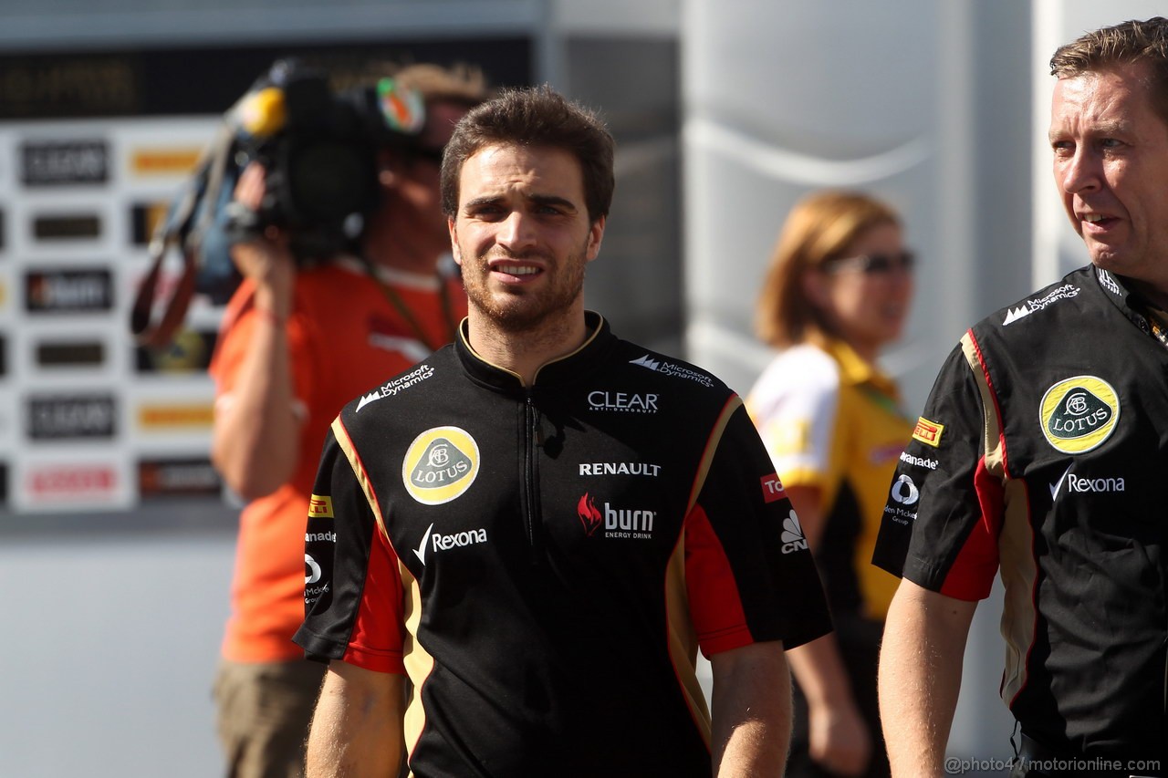 GP GIAPPONE, 11.10.2013- Prove Libere 2, Jerome D'Ambrosio (BEL), Lotus F1 Team E20 