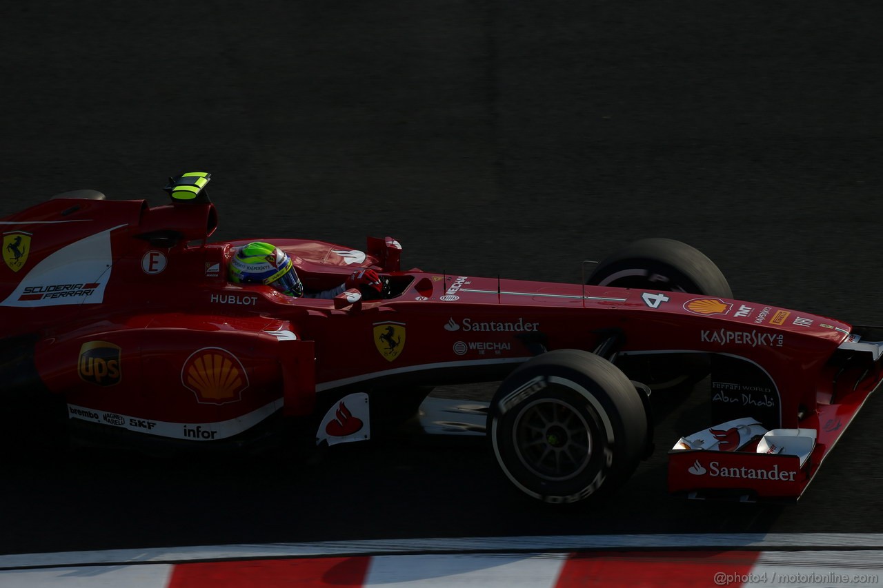 GP GIAPPONE, 11.10.2013- Prove Libere 2, Felipe Massa (BRA) Ferrari F138 
