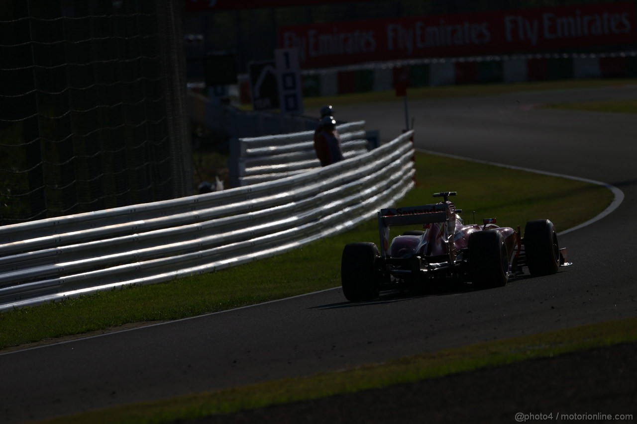 GP GIAPPONE, 11.10.2013- Prove Libere 2, Felipe Massa (BRA) Ferrari F138 