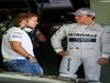 GP GIAPPONE, 11.10.2013- Free Practice 1, Nico Rosberg (GER) Mercedes AMG F1 W04 e Sam Bird (GBR) Test driver Mercedes AMG F1 W04
