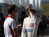 GP GIAPPONE, 11.10.2013- Free Practice 2, (L-D) Jules Bianchi (FRA) Marussia F1 Team MR02 e Esteban Gutierrez (MEX), Sauber F1 Team C32 