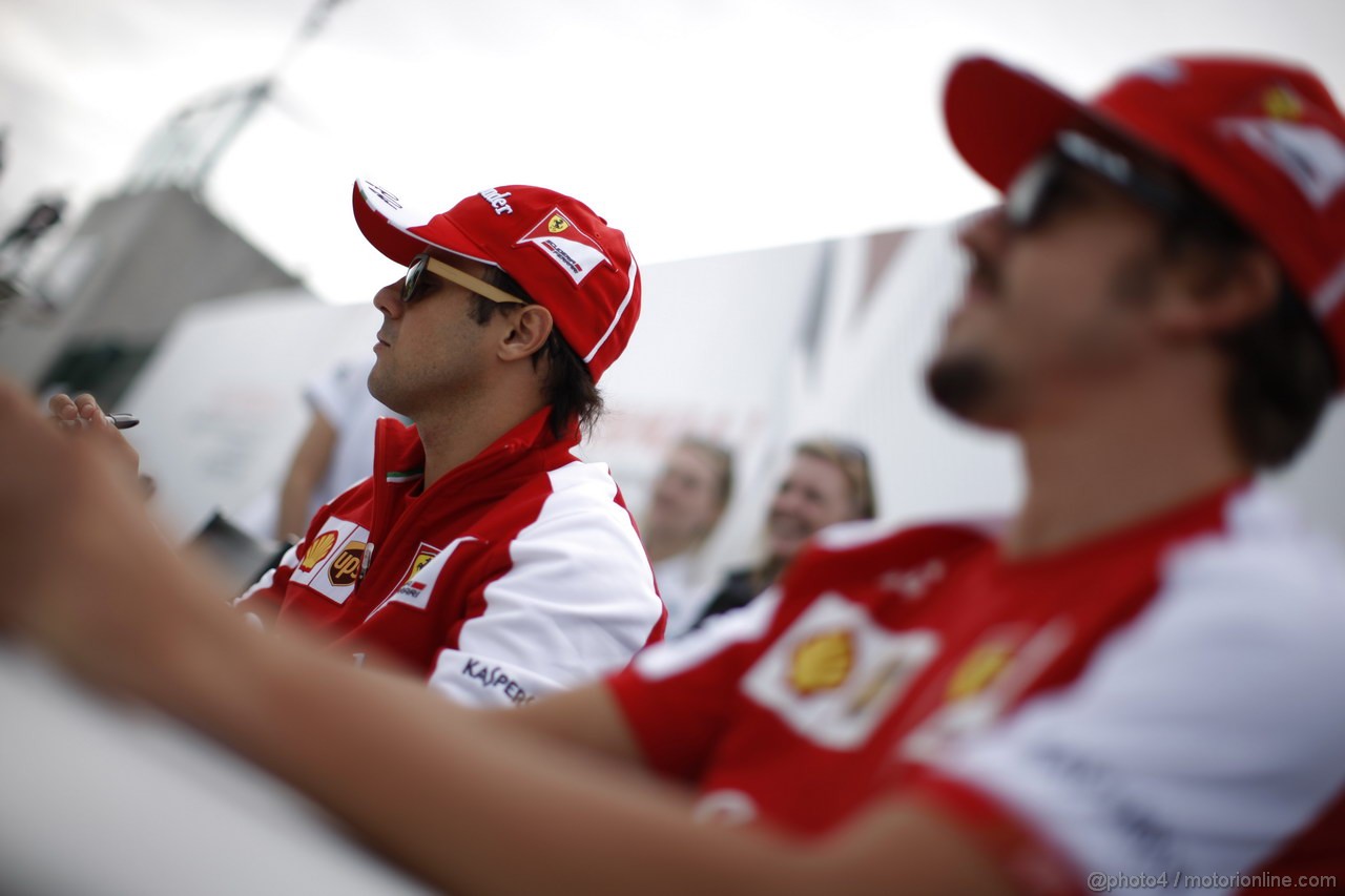 GP GRAN BRETAGNA, 30.06.2013- Felipe Massa (BRA) Ferrari F138