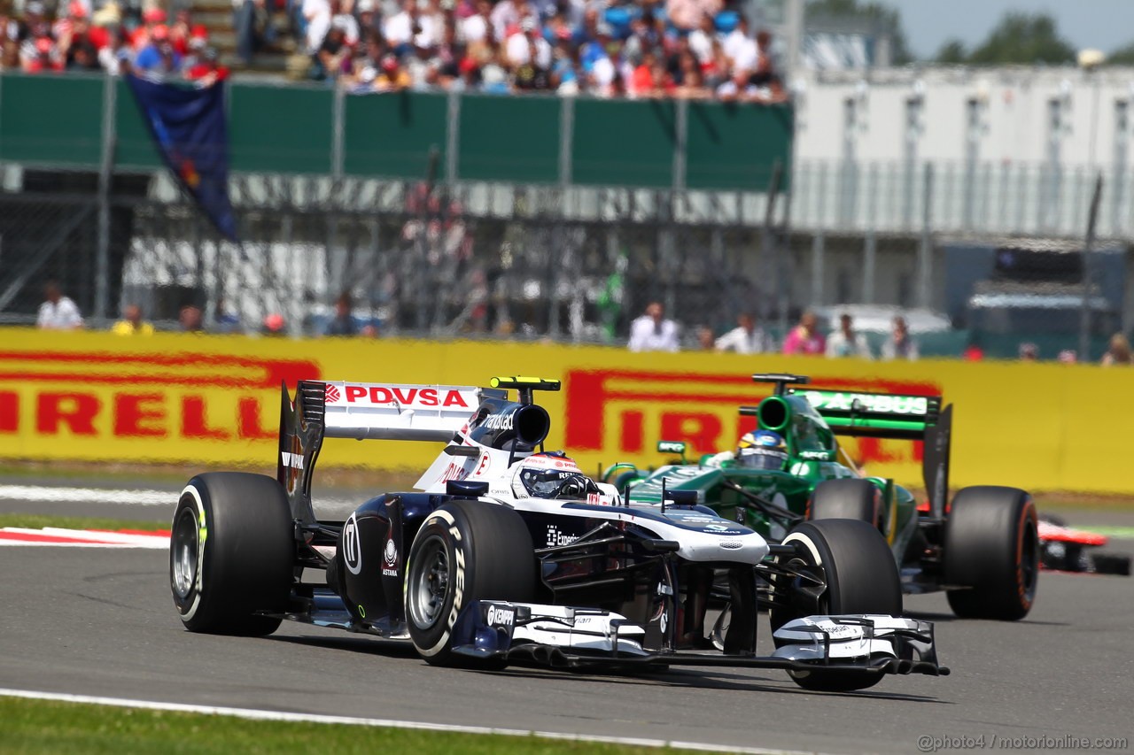 GP GRAN BRETAGNA, 30.06.2013- Gara: Valtteri Bottas (FIN), Williams F1 Team FW35