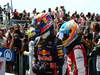 GP GRAN BRETAGNA, 30.06.2013- Mark Webber (AUS) Red Bull Racing RB9 e Fernando Alonso (ESP) Ferrari F138
