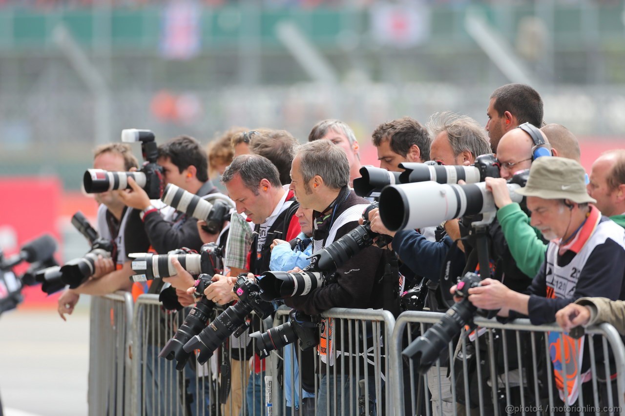 GP GRAN BRETAGNA, 29.06.2013- Qualifiche, F1 Photographers