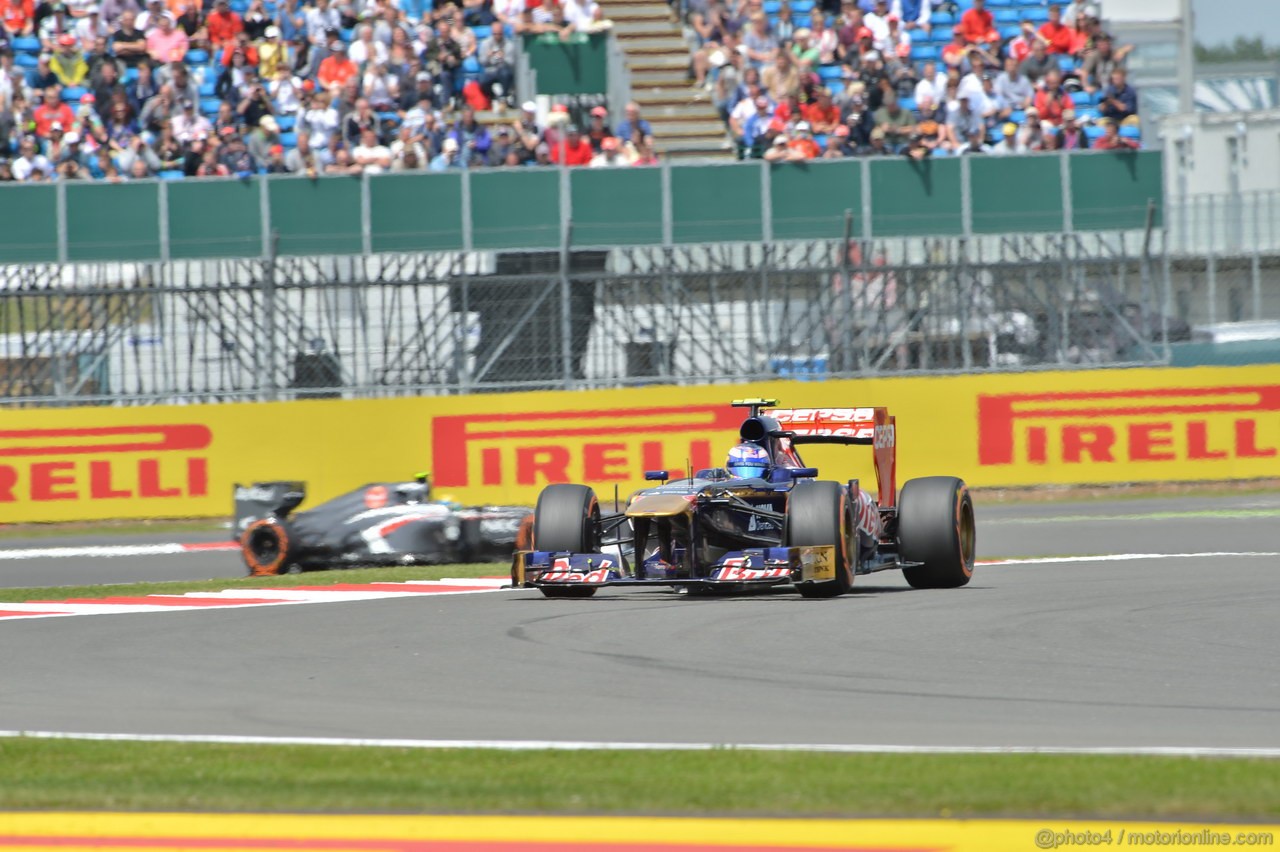 GP GRAN BRETAGNA, 29.06.2013- Qualifiche, Daniel Ricciardo (AUS) Scuderia Toro Rosso STR8