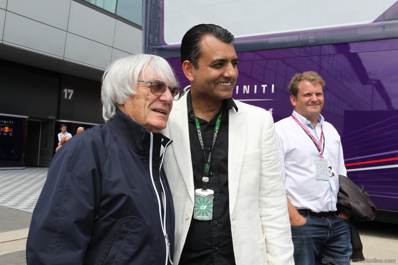GP GRAN BRETAGNA, 29.06.2013- Bernie Ecclestone (GBR), President e CEO of Formula One Management