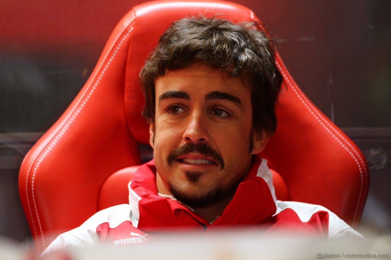GP GRAN BRETAGNA, 28.06.2013- Free Pratice 1, Fernando Alonso (ESP) Ferrari F138