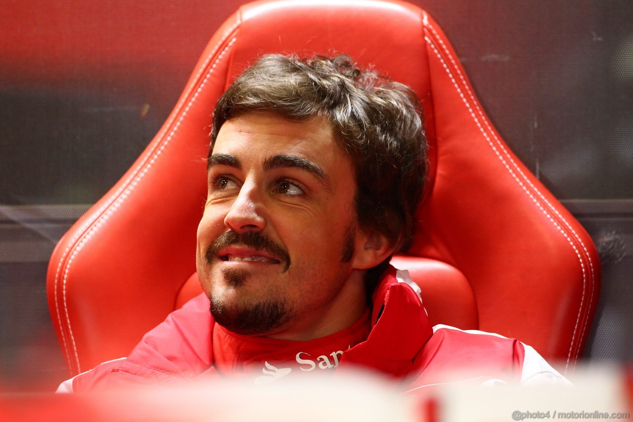GP GRAN BRETAGNA, 28.06.2013- Free Pratice 1, Fernando Alonso (ESP) Ferrari F138