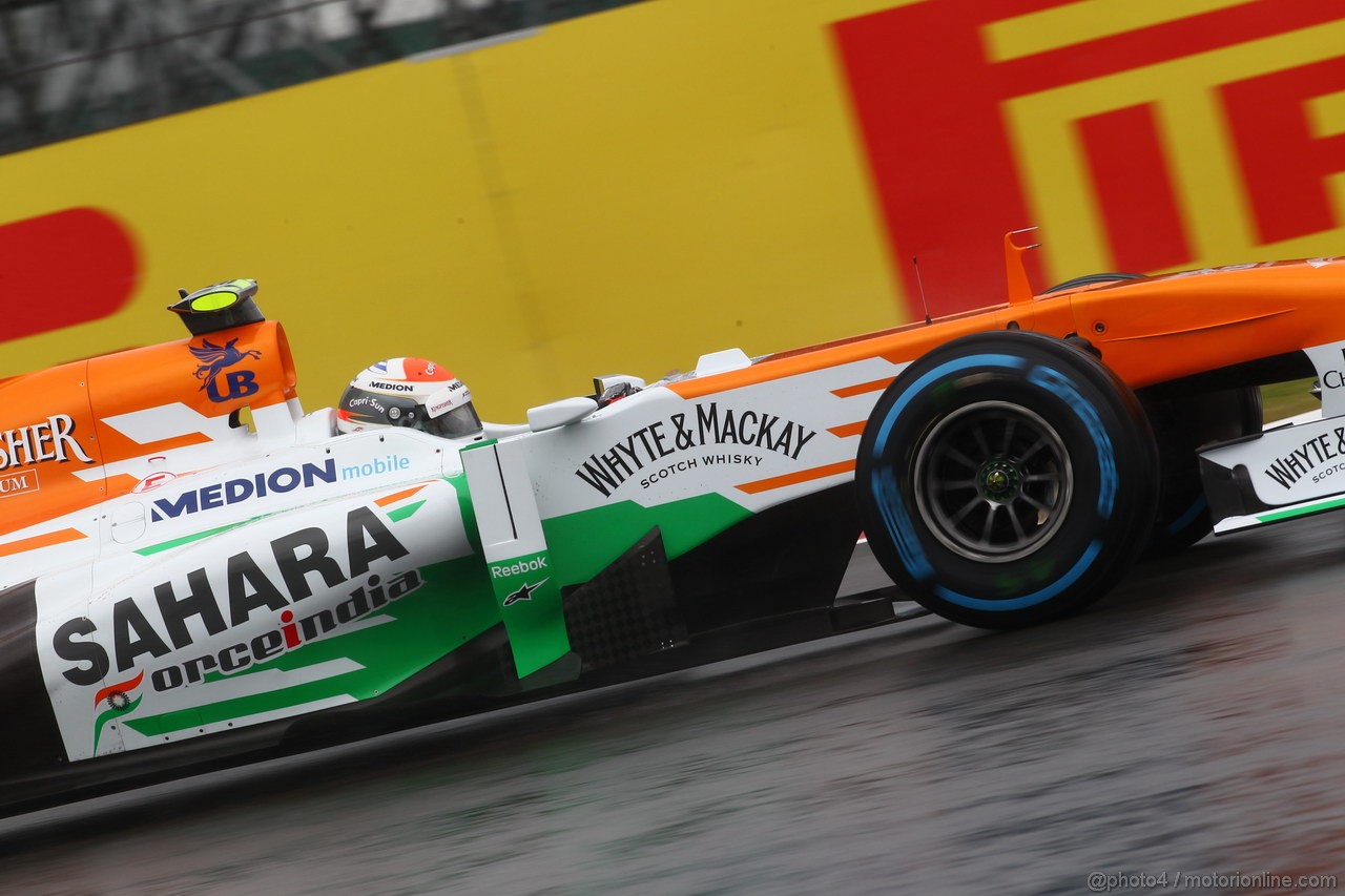 GP GRAN BRETAGNA, 28.06.2013- Free Pratice 1, Adrian Sutil (GER), Sahara Force India F1 Team VJM06
