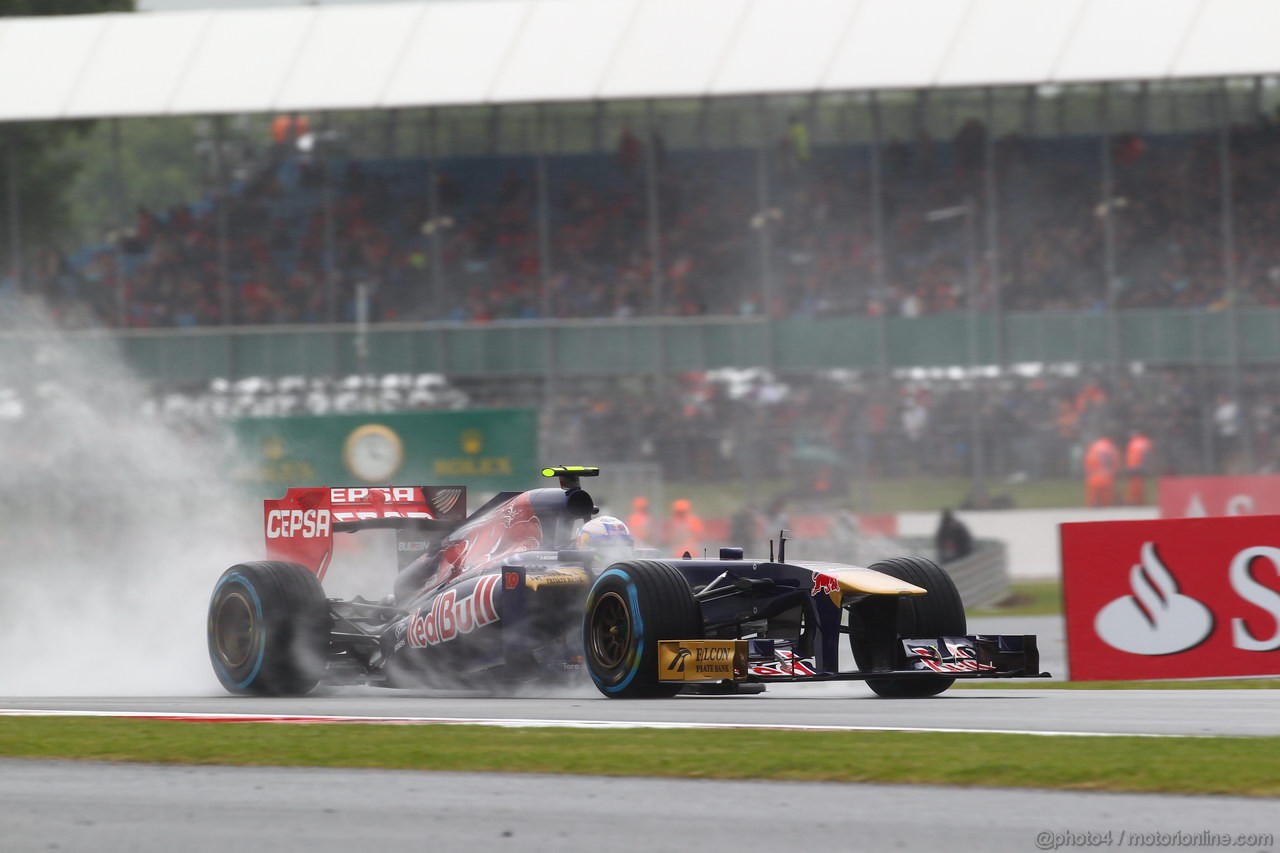 GP GRAN BRETAGNA, 28.06.2013- Free Pratice 1, Daniel Ricciardo (AUS) Scuderia Toro Rosso STR8