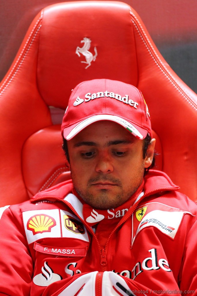 GP GRAN BRETAGNA, 28.06.2013- Free Pratice 1, Felipe Massa (BRA) Ferrari F138