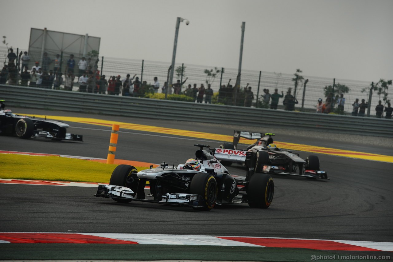 GP INDIA, 27.10.2013- Gara: Pastor Maldonado (VEN) Williams F1 Team FW35 