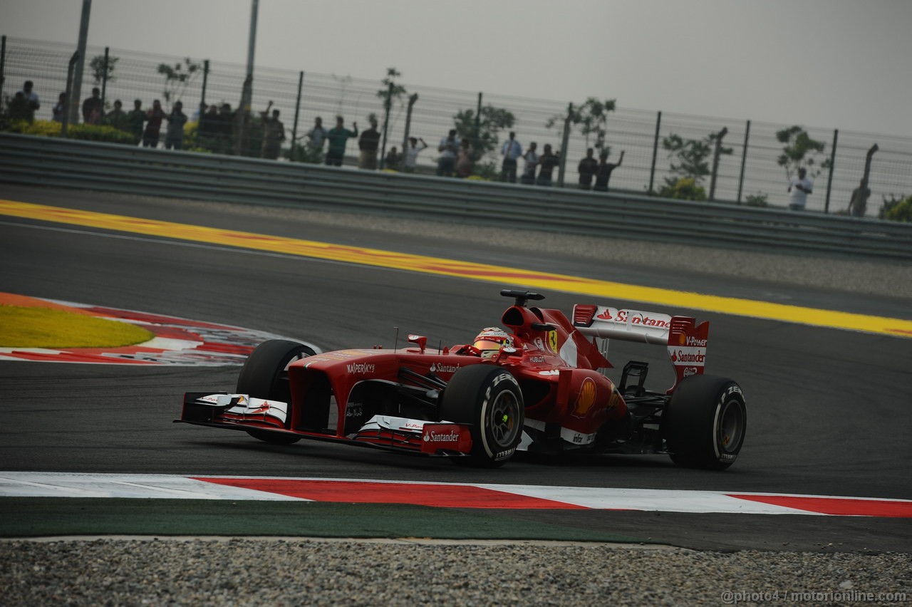GP INDIA, 27.10.2013- Gara: Fernando Alonso (ESP) Ferrari F138 