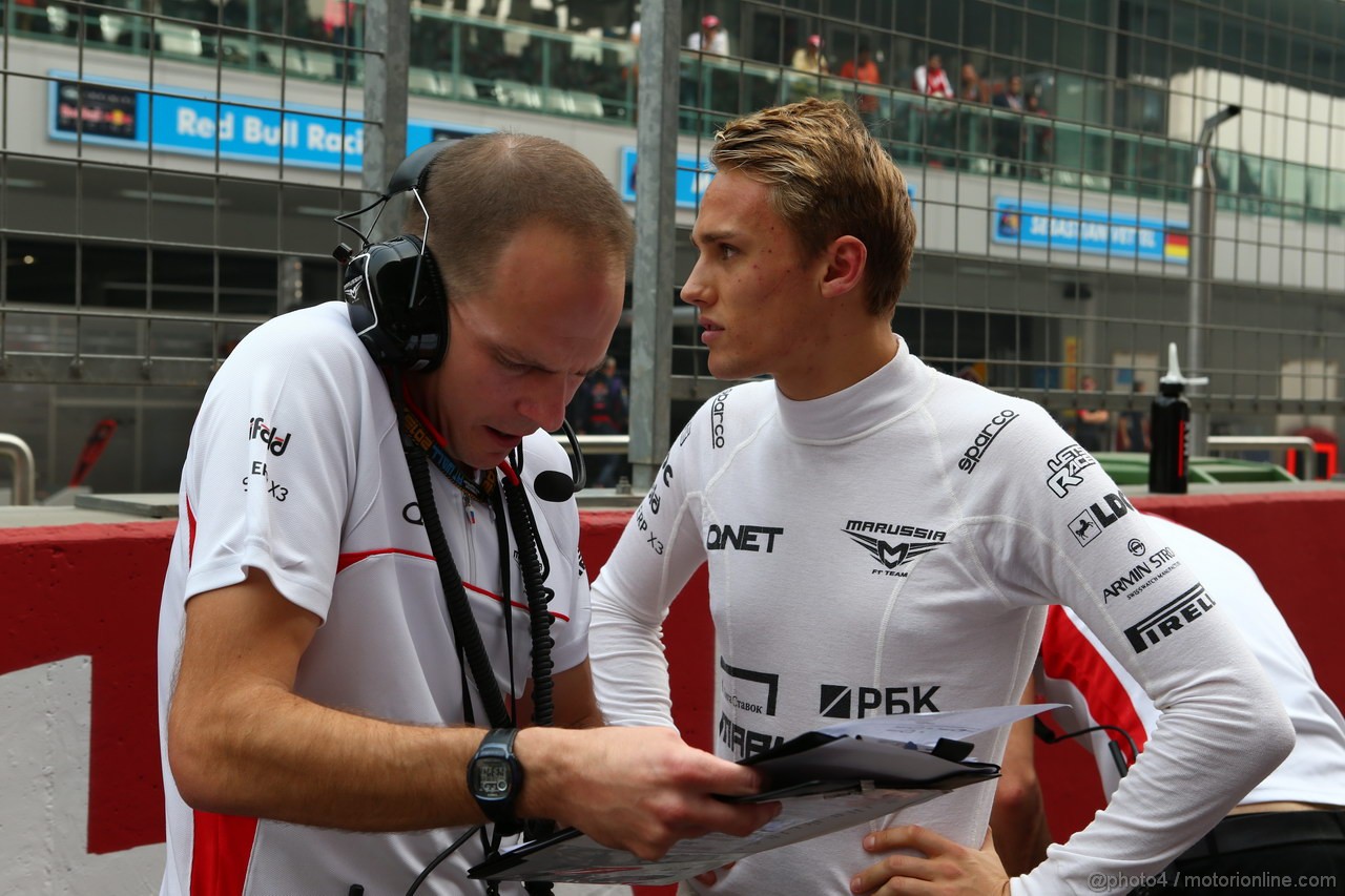 GP INDIA, 27.10.2013- Gara: Max Chilton (GBR), Marussia F1 Team MR02 