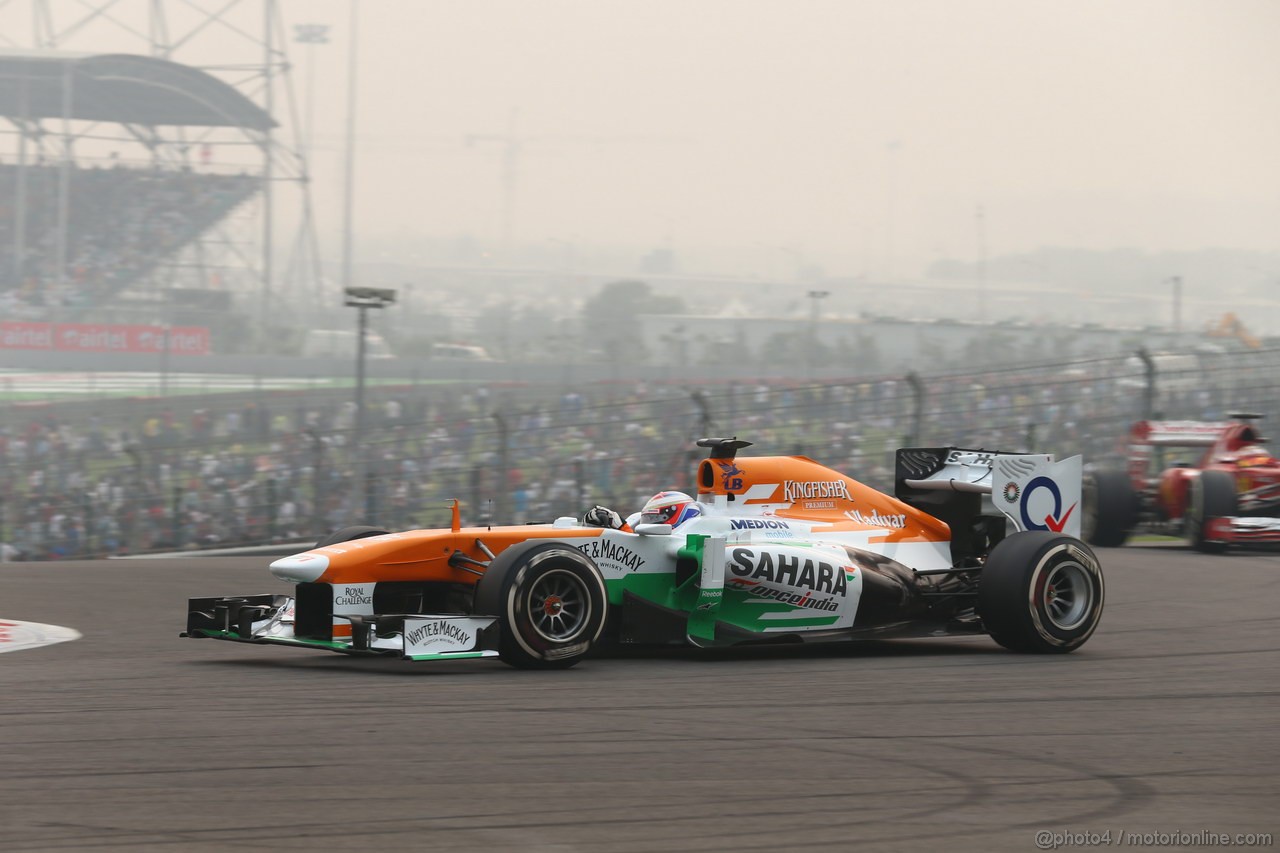 GP INDIA, 27.10.2013- Gara: Paul di Resta (GBR) Sahara Force India F1 Team VJM06 