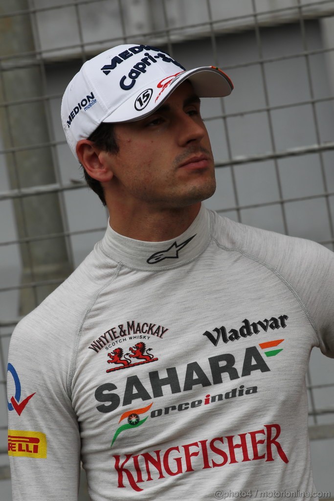 GP INDIA, 27.10.2013- Gara: Adrian Sutil (GER), Sahara Force India F1 Team VJM06 