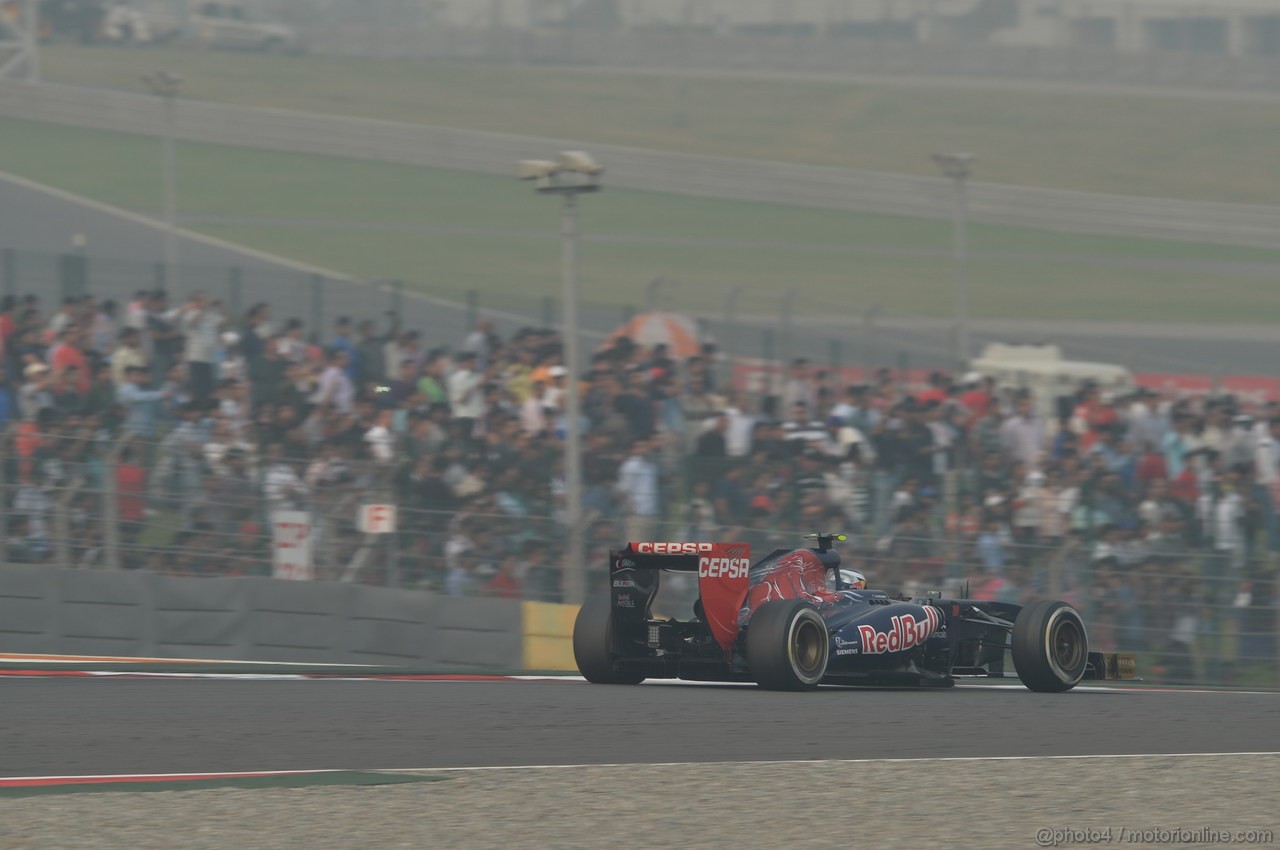 GP INDIA, 27.10.2013- Gara: Daniel Ricciardo (AUS) Scuderia Toro Rosso STR8 