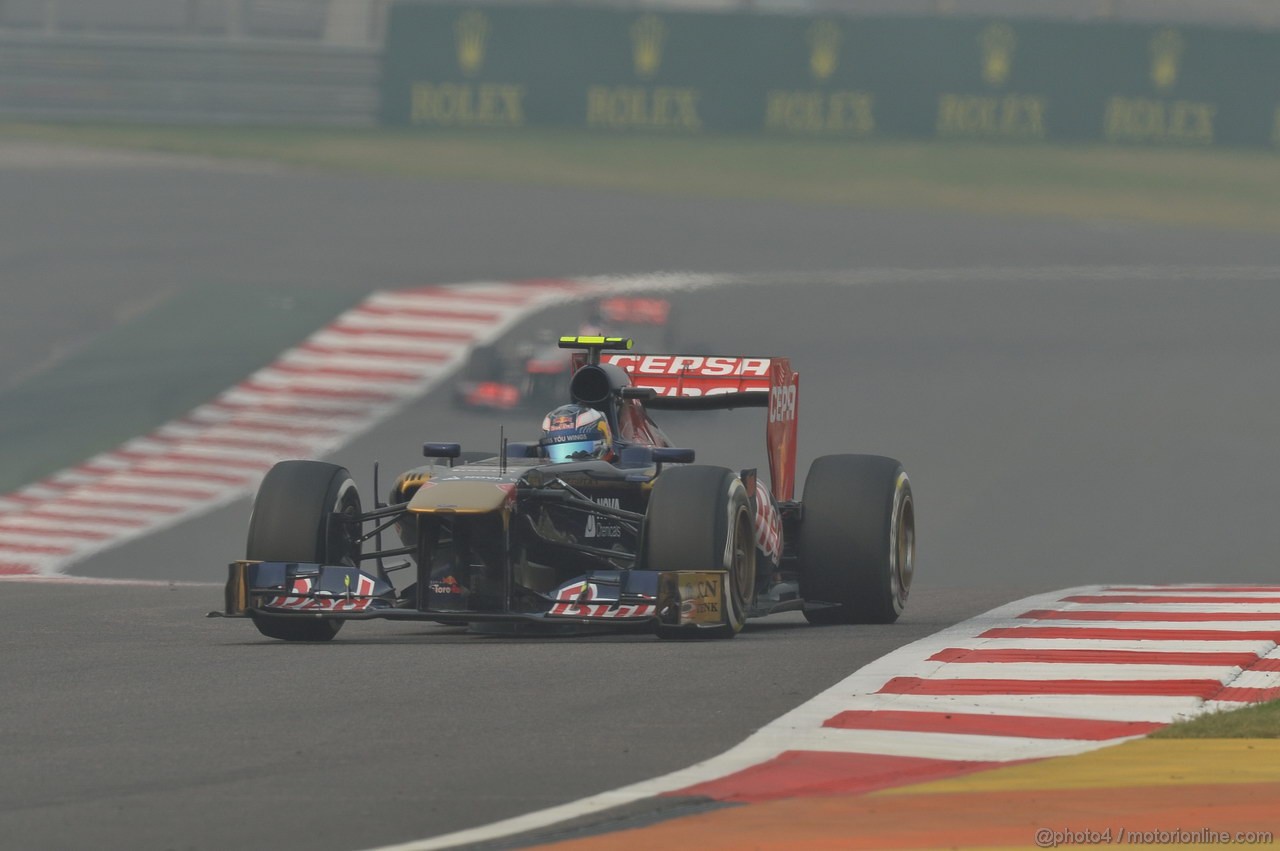 GP INDIA, 27.10.2013- Gara: Daniel Ricciardo (AUS) Scuderia Toro Rosso STR8 