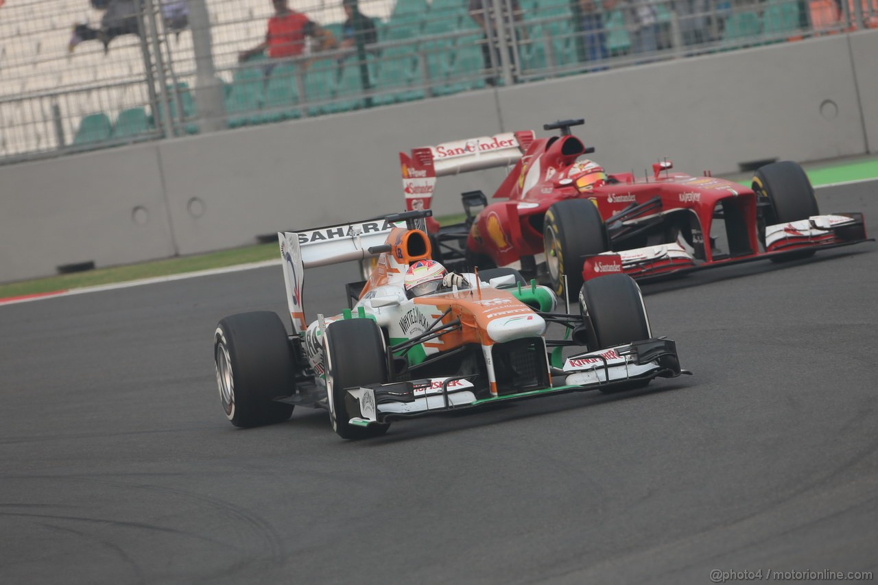 GP INDIA, 27.10.2013- Gara: Paul di Resta (GBR) Sahara Force India F1 Team VJM06 