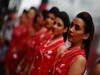 GP INDIA, 27.10.2013- Drivers parade: Ragazzas