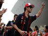 GP INDIA, 27.10.2013- Drivers parade: Daniel Ricciardo (AUS) Scuderia Toro Rosso STR8 