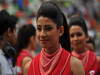 GP INDIA, 27.10.2013- Drivers parade: Ragazza