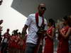 GP INDIA, 27.10.2013- Drivers parade: Lewis Hamilton (GBR) Mercedes AMG F1 W04 