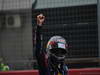 GP INDIA, 27.10.2013- Sebastian Vettel (GER) Red Bull Racing RB9 celebrates the world title