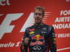 GP INDIA, 27.10.2013- Podium: Sebastian Vettel (GER) Red Bull Racing RB9 (vincitore)