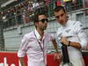 GP INDIA, 27.10.2013- Gara: Jules Bianchi (FRA) Marussia F1 Team MR02 e Nicolas Todt (FRA) drivers manager