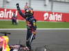 GP INDIA, 27.10.2013- Sebastian Vettel (GER) Red Bull Racing RB9 celebrates the world title)