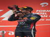 GP INDIA, 27.10.2013- Podium: Sebastian Vettel (GER) Red Bull Racing RB9 (vincitore)