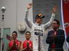 GP INDIA, 27.10.2013- Podium: Nico Rosberg (GER) Mercedes AMG F1 W04 (secondo)